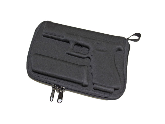 Ballistik molded eva pistol storage case for Glock And Magazine universal fitting 7 inches Barrel lower cost