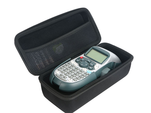 Unbranded Handheld Labeler carrying zippered case one size fits most with two mesh pockets