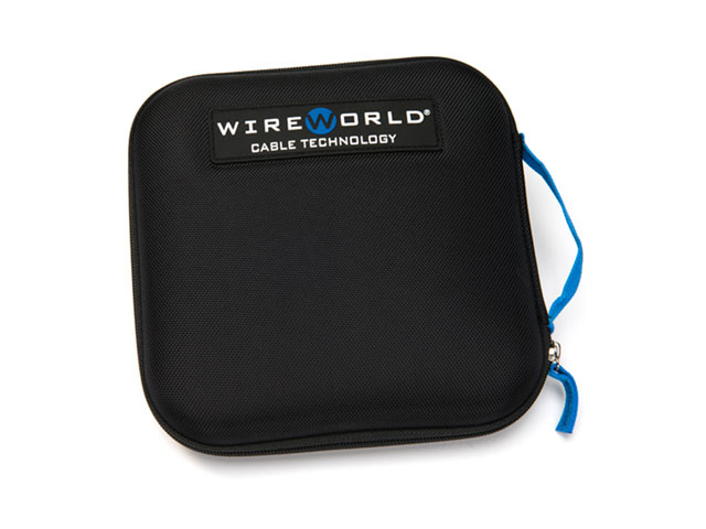 Wireworld hard shell Cable cord organizer storage case for computer/PC/network/AV/jumper cables