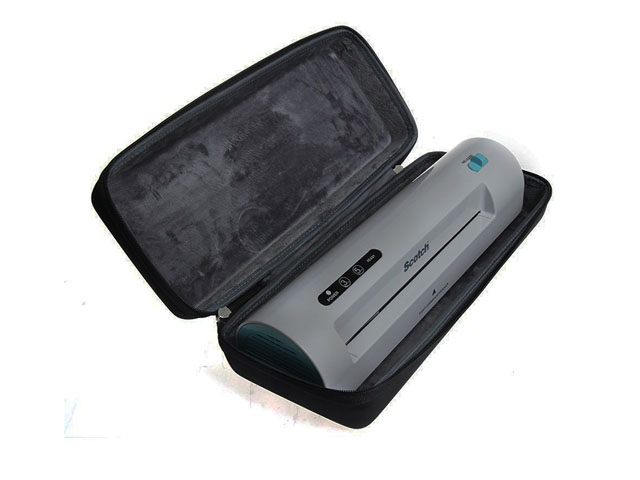 Hermitshell custom Molded EVA Thermal Laminator pouch bag case with reinforced nylon and anti-scratch lining
