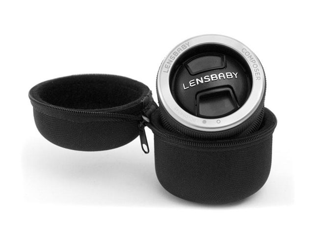 Lensbaby camera lens storage holster sleeve box nylon coated EVA custom design