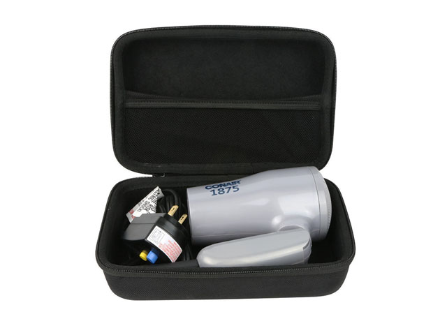 Universal hard shell EVA Hair Dryers Case with 1680D nylon covering custom design fast sample yield