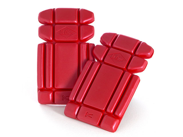 Well-designed Contractor knee pads in hot Red color
