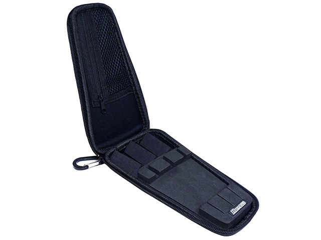 Molded EVA Darts carry Case Trapezoid shape with removable zippered pocket