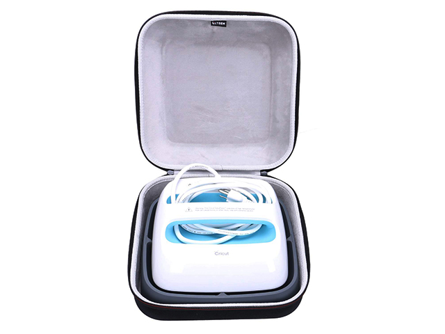 Heat Press Machine storage bag case with ladder shaped case lid anti scratch lining