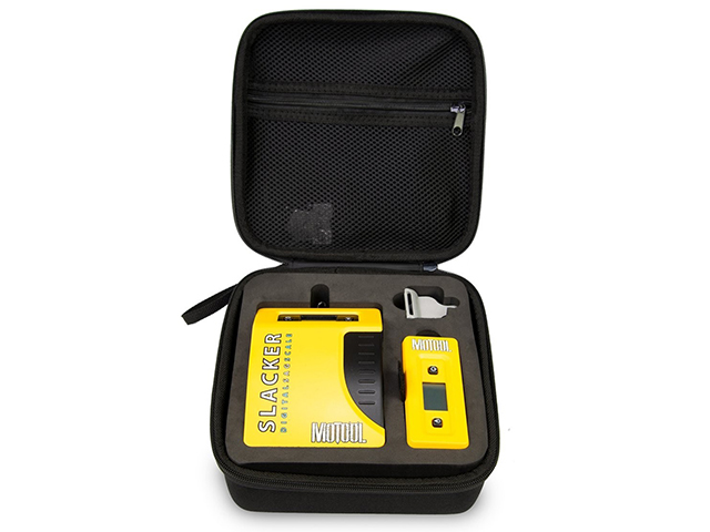 Custom EVA carrying case for digital sag scale with ballistic nylon fabric