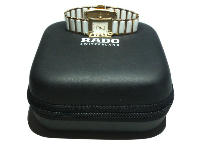 RADO EVA mens leather watch holder box with memory foam interior silk screen printing OEM available