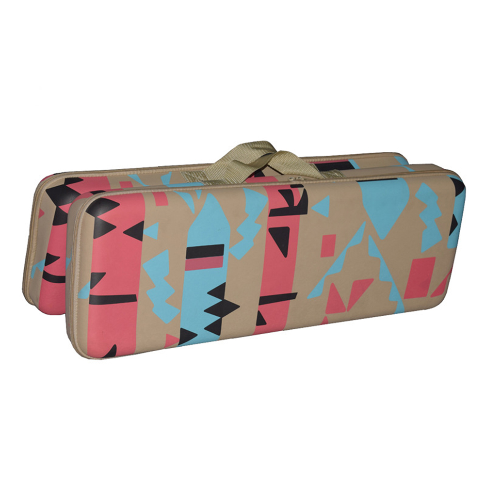 Long Floral EVA Organizer Case for StudyFun with double shouder strap