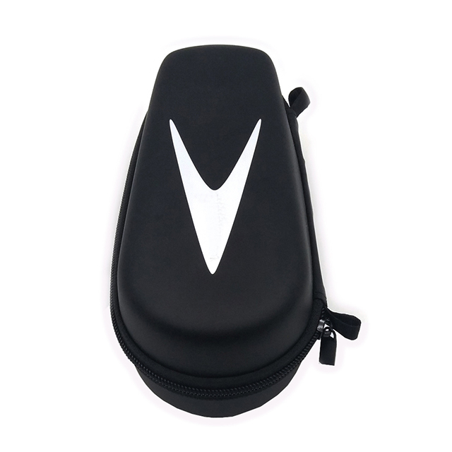 Custom shaped EVA protective Case with black faux Pu leather for multi-purpose