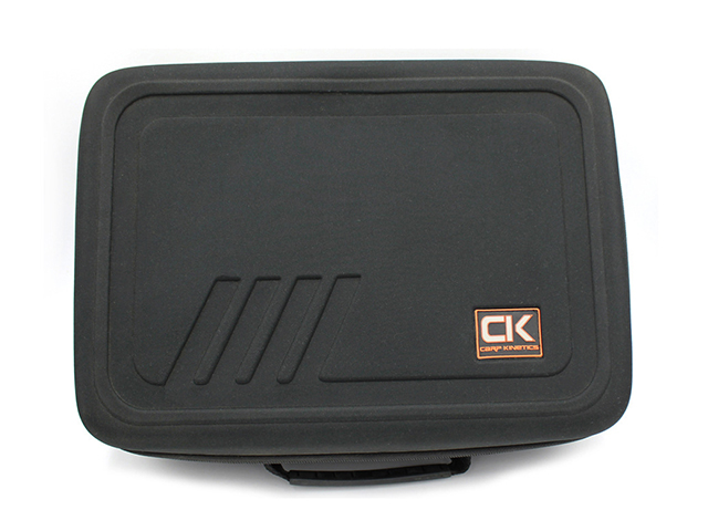 Custom EVA reel carrying Case for carp kinetics with soft die cutting foam slot