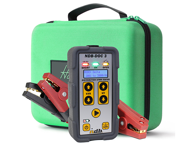 eva hard case for distribution XFMR Tester with durable nylon fabric