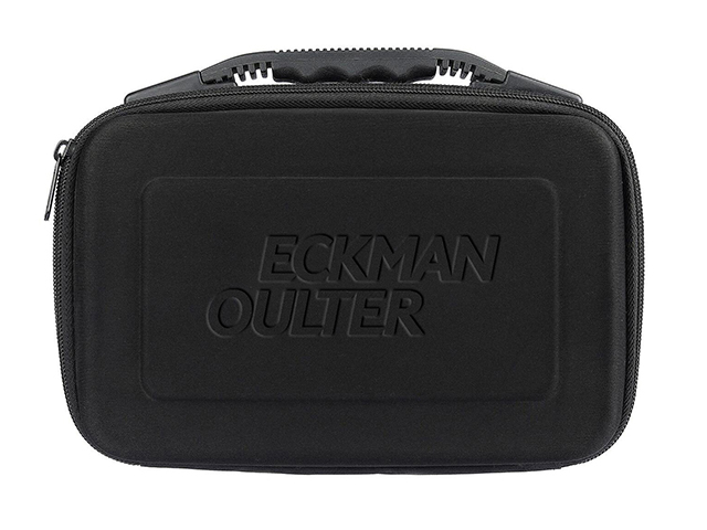 black eva carrying case rectangle shaped with Telescopic plastic handle carrying