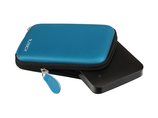 TURBOX EVA external hard disk case online design fast quotation reply with silk printing logo leather puller